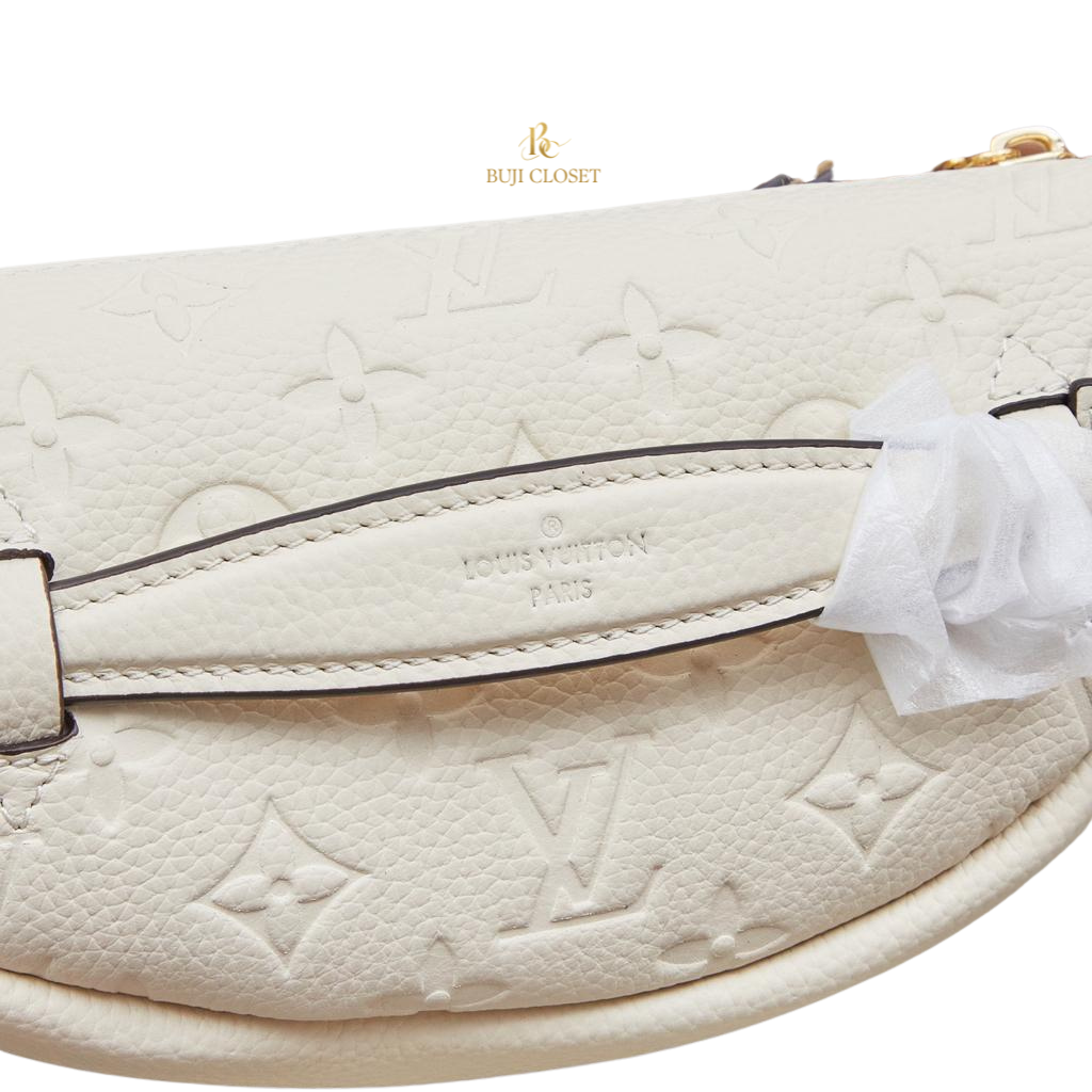 LOUIS VUITTON BUMBAG EMBOSSED CREAM