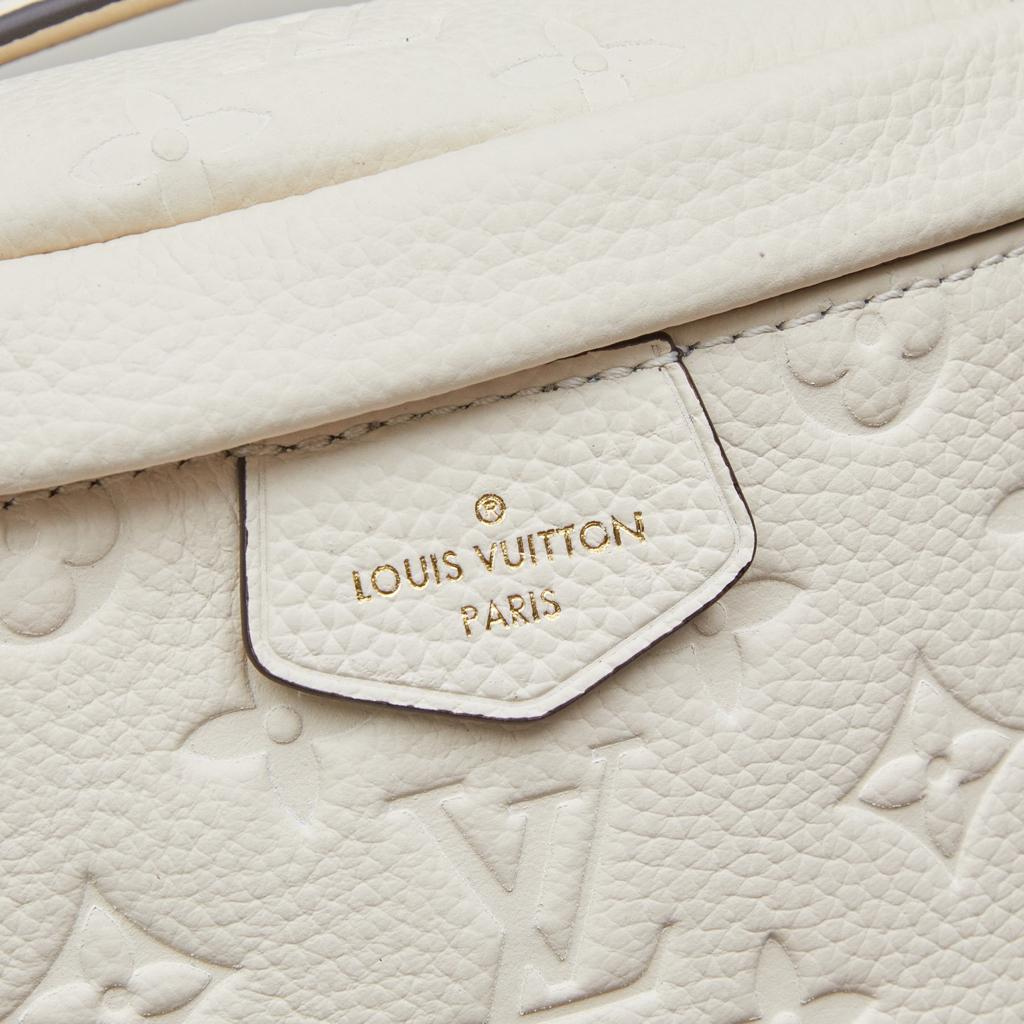 LOUIS VUITTON BUMBAG EMBOSSED CREAM
